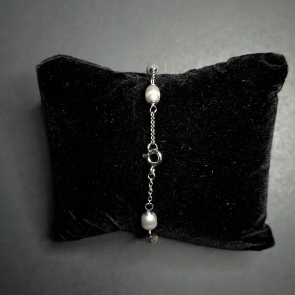 Tory Burch silver Miller 2 piece set - Picture 5 of 6